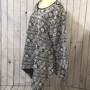 Seven Karat asymmetrical hem sweater made in USA